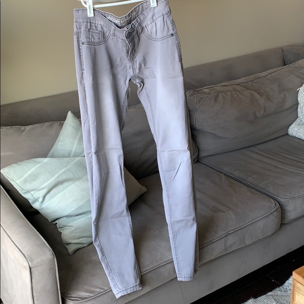 Mossimo light grey skinny pant size 5